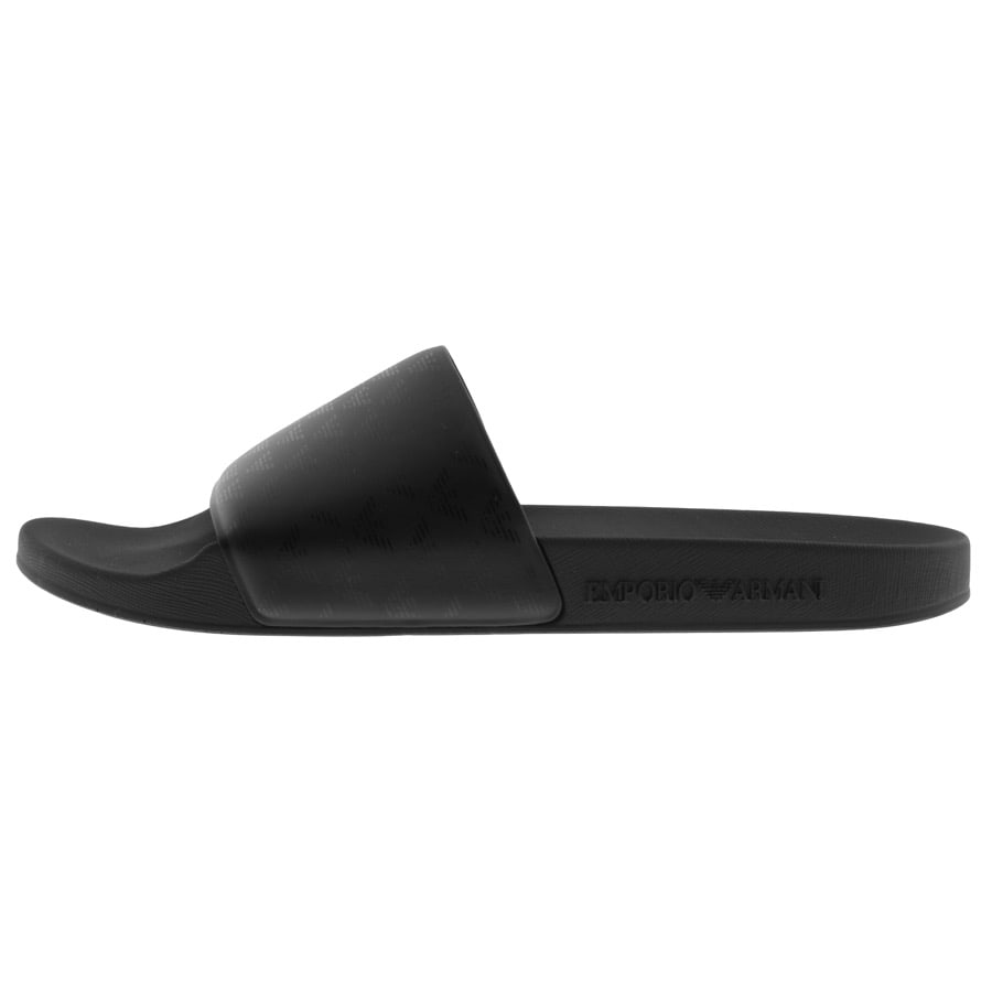 Alternative Image for ProductEmporio Armani Logo Sliders Black2